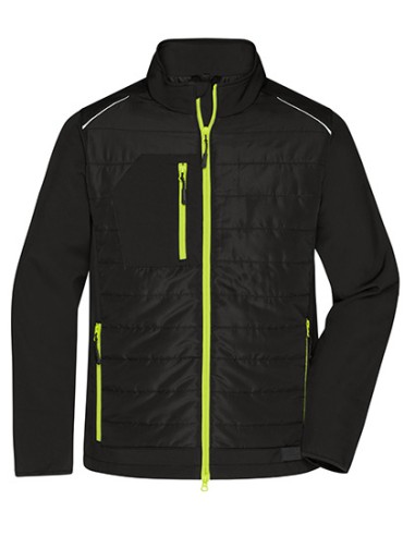 J-JN1820-Mens Hybrid Jacket